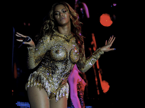 Beyonce dibujo imagen GIF.