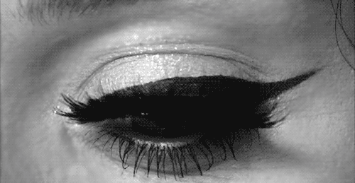 black and white,makeup