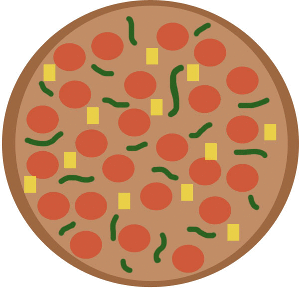 pizza,illustration