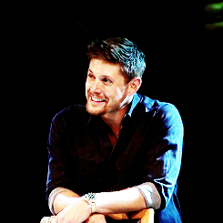 laughing,hot,jensen ackles