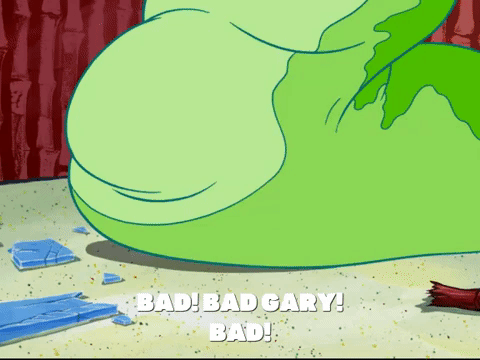 GIF animé : spongebob squarepants reviens-toi au lit bob esponja.