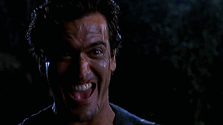 evil dead,bruce campbell,ash williams,army of darkness,bad ash,good ash