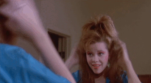 GIF animado: anos 80 teen witch.