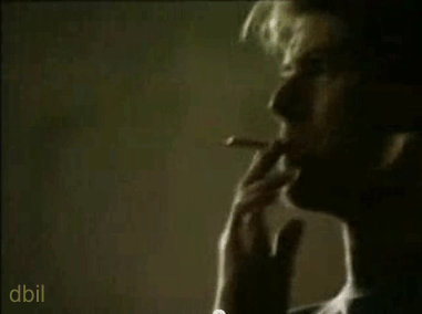 90s,celebrities,random,smoking,david bowie