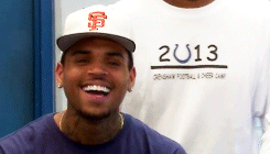 chris brown,smile,interview