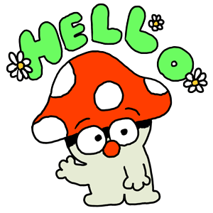 hi,hello,mushroom,sup,transparent