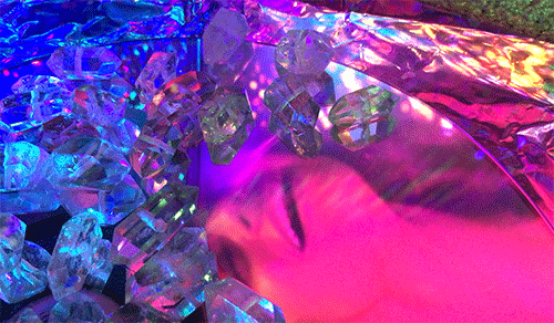 crystals,neon,retro,talsounds,dreaming,vaporwave,aesthetics,song,holographic,music,music video,glitch,rainbow,singing,magic,dream,sing,crystal,analog,sarah zucker,ahh,iridescent,retrofuture,natalie chami