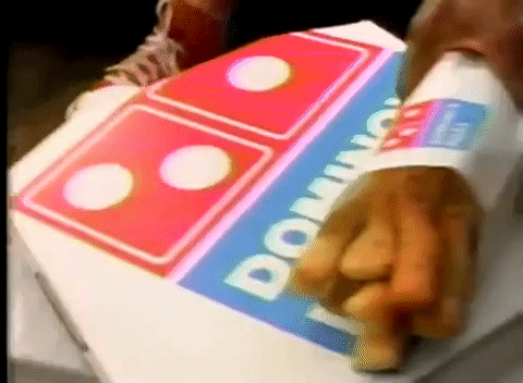 dominos pizza,90s,pizza,1990s,90s commercials