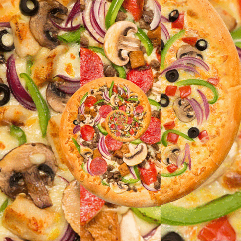 pizza,food,eating,hungry,italy,bacon,italian,delivery,yum,omnivore,dish,party,restaurant,onion,junk,eat,colorful,yummy,infinite,cheese,breakfast,dinner,lunch,konczakowski,cook,eats,mushroom,food porn