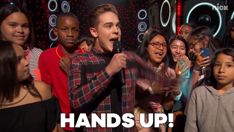 hands up,hands,ricardo hurtado,yes,nickelodeon,awesome,yas,halo,want,yass,school of rock,halo awards
