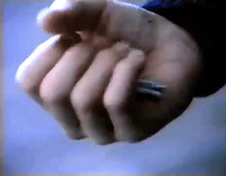 Animated GIF: vhs drugs joints.