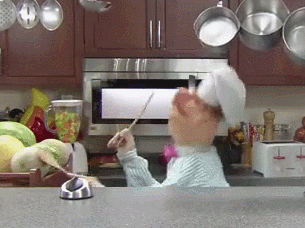 cooking,swedish chef,chef,playing,melons,perfect loop