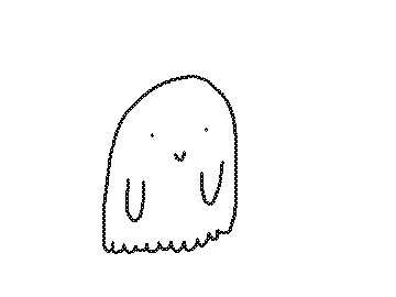 boo,halloween,black and white,ghost,spooky,animation,cute,october,easytoon