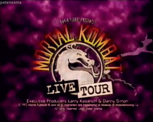 mortal kombat,video games,90s,mortal kombat live tour