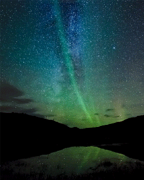 northern lights,celestial,nature