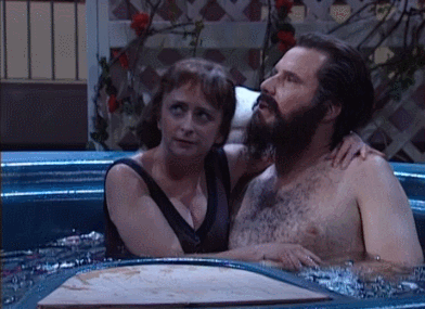 The lovers hot tub will ferrell GIF.