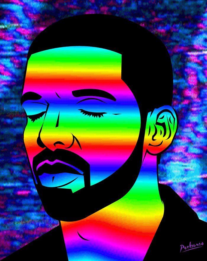 dreaming,psychedelic,drake,music,hip hop,glitch,illustration,feel,art,infographic,quickhoney,poetry,digital painting,glitch art,colors,rapper,hiphop,portrait,graphic design,virtual reality,peter stemmler