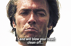 dirty harry,angry,threat,gun,movies,clint eastwood