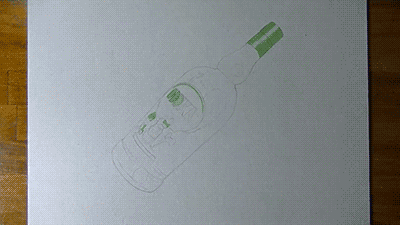 bottle,drawing,vodka