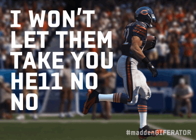 nfl,chicago,madden,bears,emo,chicago bears,pop punk,say anything,max bemis,maddenerator,madden erator,madden 15,is a real boy,alive with the glory of love,matt forte,say anything is a real boy