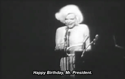 happy birthday,marilyn monroe,president,timeline,barack obama,music,history,song,hbd,context,john f kennedy