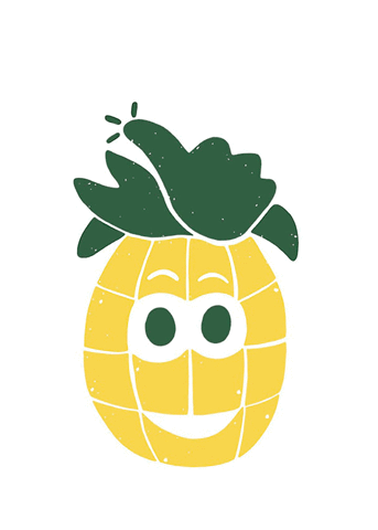 great,happy,emoji,pineapple,cool,tropical,good,thumbs up,fine,fruit,new emojis