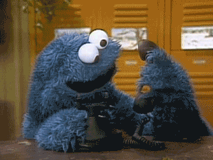 Cookie Monster GIF - Cookie Monster Drunk - Discover & Share GIFs