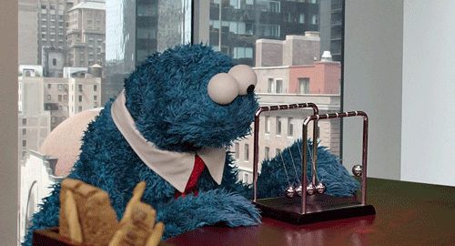 bored,office,cookie monster,boring,professional,employee,employee of the month,working,monday,workplace,loop