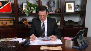 stephen colbert,ship,captain,late show,poke,stab,tokyotaxilights,mad fat diary