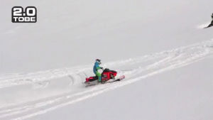 snowmobile,flip,insane