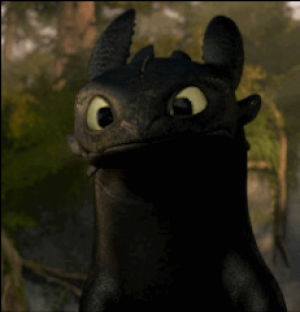 toothless,dragon,licking,reaction,weird,other,how to train your dragon,delevigners,cross eyed