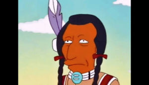 indian cries,simpsons