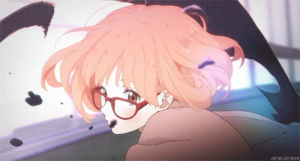 Kyokai No Kanata, akihito, Mitsuki, beyond The Boundary, crunchyroll,  Gfycat, Yaoi, Giphy, Humour, necktie