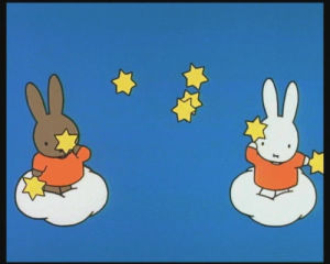rabbit,cartoon,juggling,juggle,star,cloud
