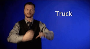 sign with robert,sign language,truck,asl,deaf,american sign language,swr