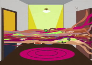 tentacles,south park,streamers,pink rug