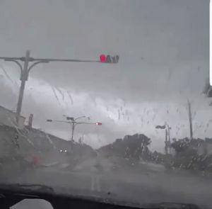 tornado,car,whoa