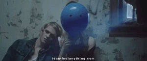 music video,party,sad,drunk,balloon,epitaph records,too close to touch,nerve endings