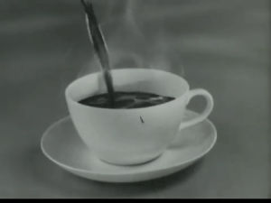 coffee,vintage,60s,1960s,cup,coffee commercial,maxwell house