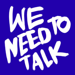 stressed,chat,blue,we need to talk,lets talk,discuss,lettering,denyse mitterhofer,ttyl,there is a problem