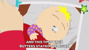 picture,butters stotch,sick,drool