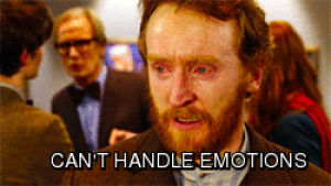 reaction,doctor who,reactions,sadness,emotions,van gogh
