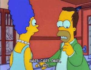 season 3,homer simpson,happy,marge simpson,episode 12,excited,3x12,thrilled