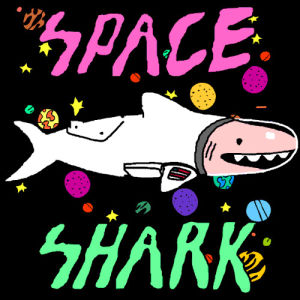 space,shark,shark week,outerspace