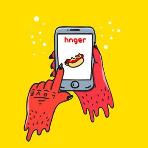 ordering,hungry,menu,smartphone,food porn,propaganda,food,illustration,pizza,graphic,burger,tacos,tinder,foodie,hunger,hot dog,thirsty,noodles,ramen,hangry,street food,finding food