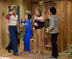 lol,uplifiting,threes company,television,now watching