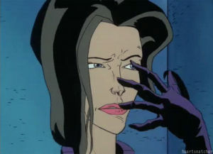 aeon flux,on flux,mirror,me rn,flings self over parapet,secondhand embarrassed bc still get