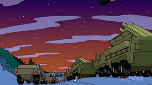 military,episode 5,season 19,army,19x05,tanks,simpsons