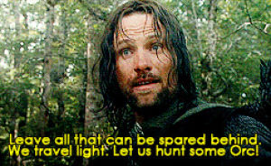 Aragorn the lord of the rings our GIF - Find on GIFER