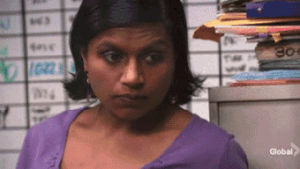the office,whatever,mindy kaling,unimpressed,loser,kelly kapoor,whatever loser